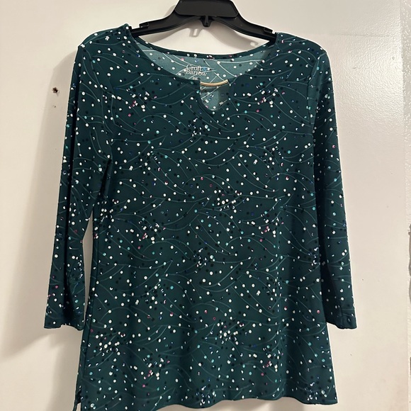 Croft and barrow women’s blouse top - Picture 1 of 2